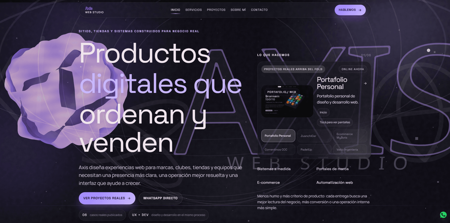 Axis Web Studio