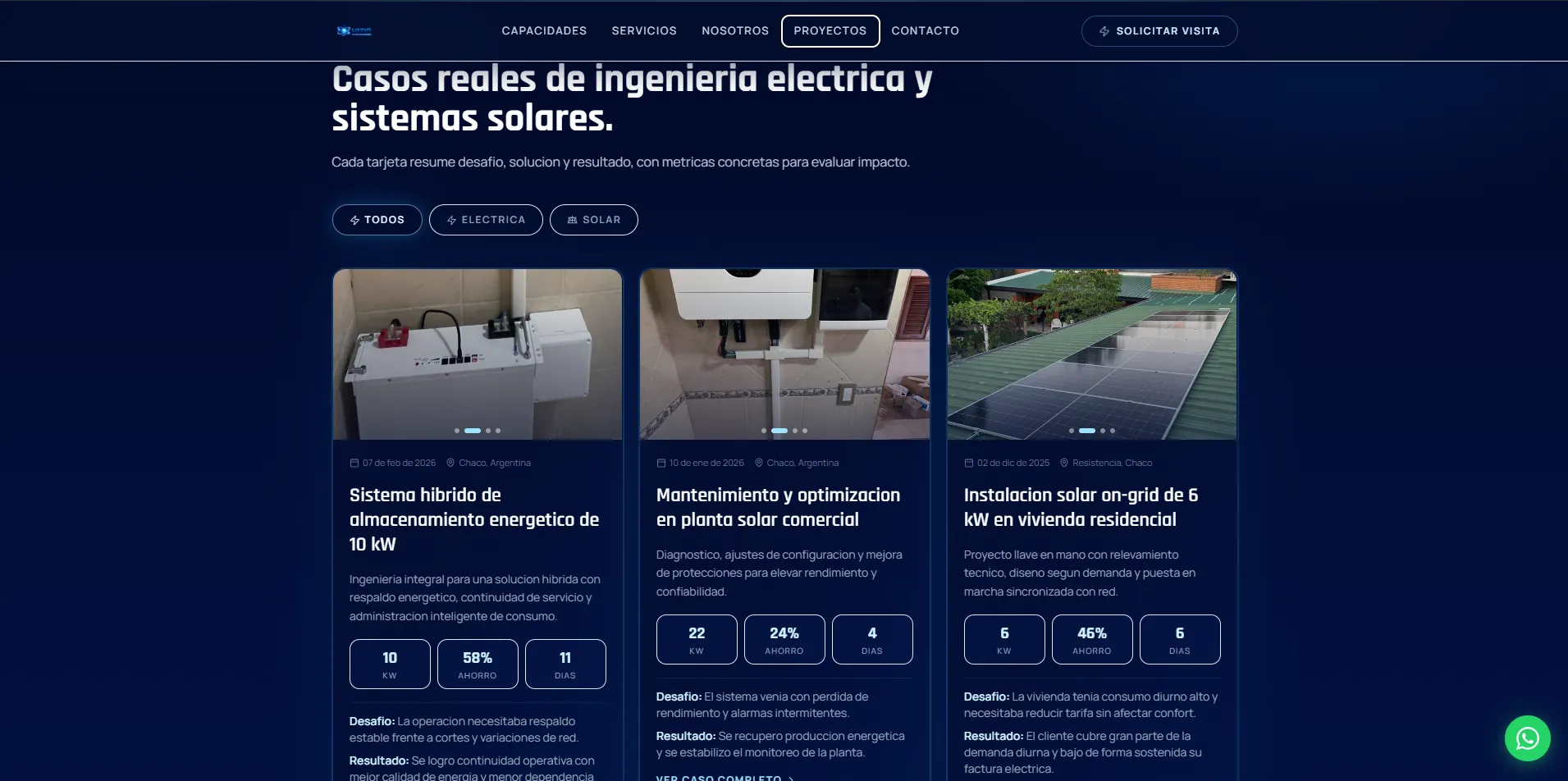Casos reales