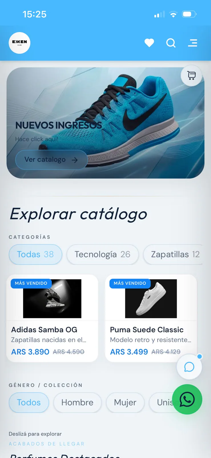 Mobile catalog