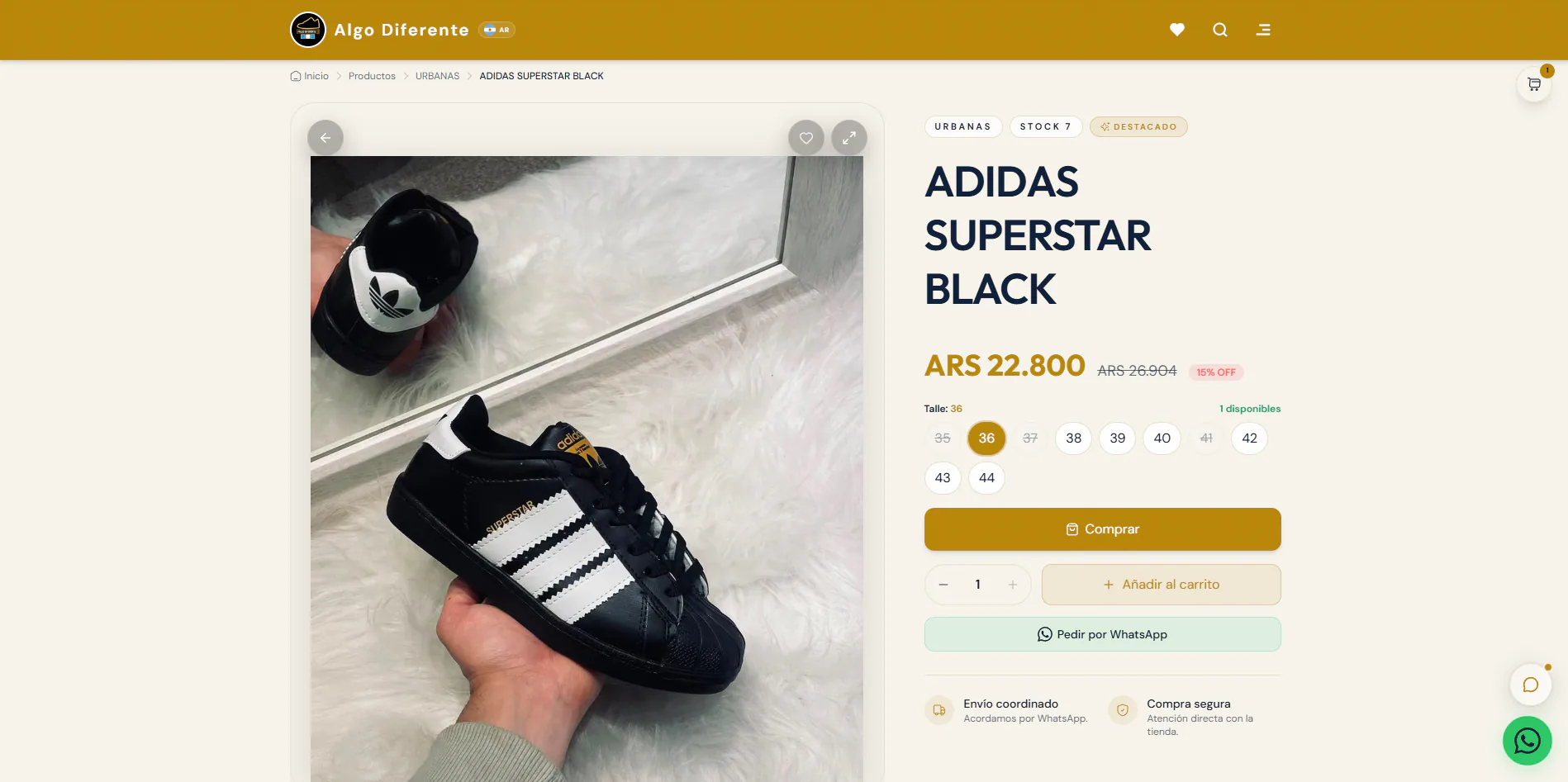 Product detail and purchase