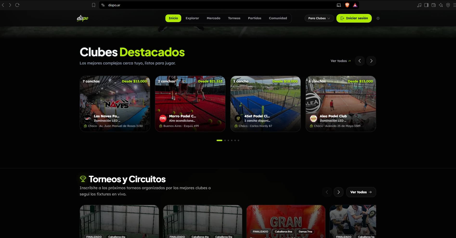 Home · featured clubs